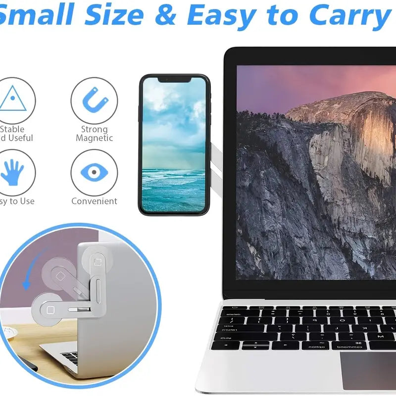 Magnetic Phone Holder For Laptop