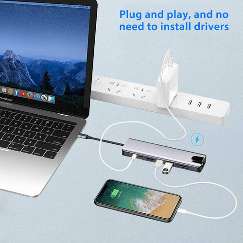 USB Type C Hub 8 in 1