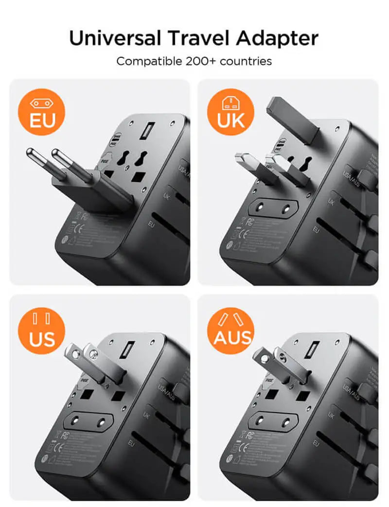 Port Universal Travel Adapter