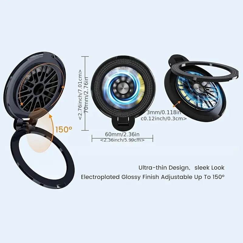 Magnetic 360° Phone Ring Holder