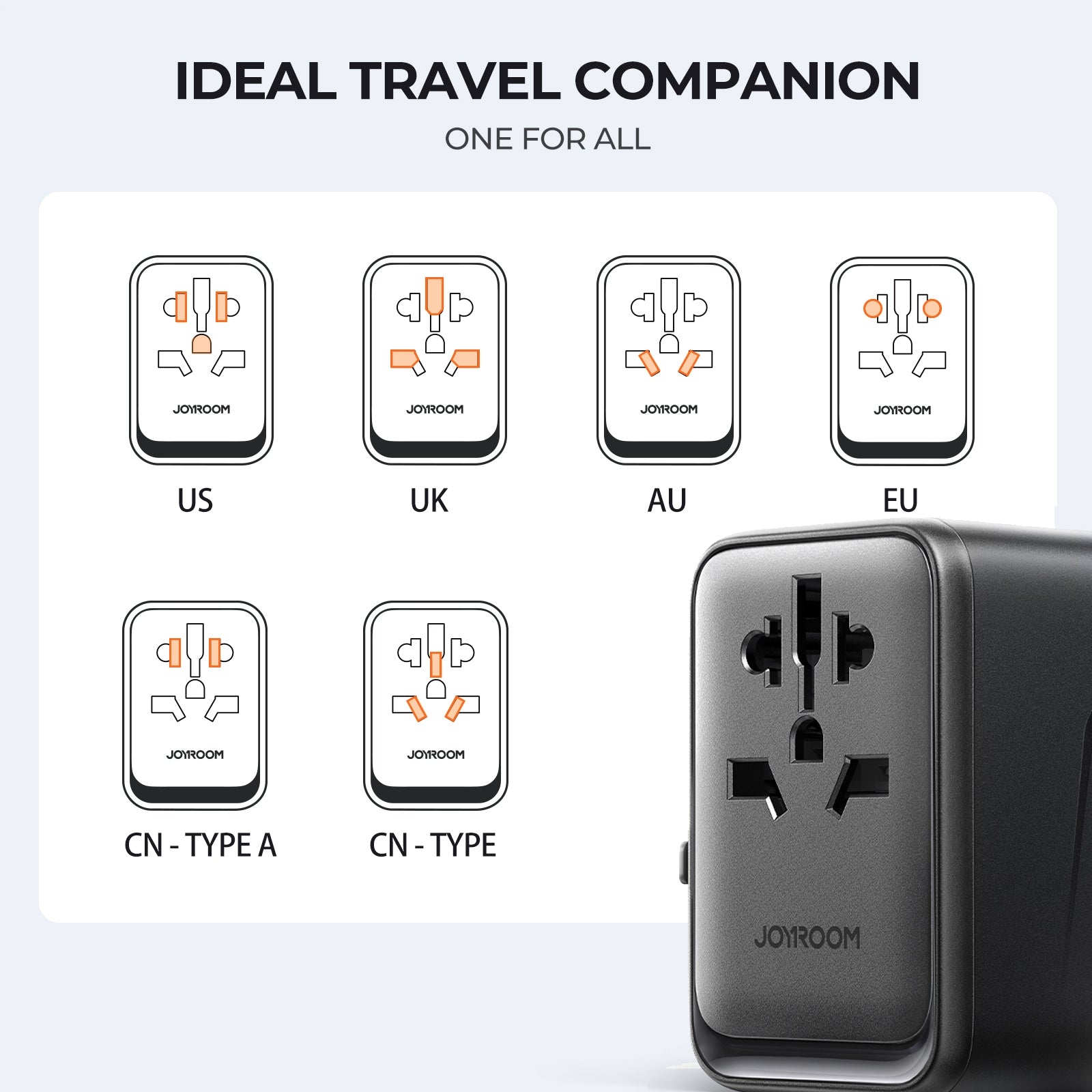 Port Universal Travel Adapter