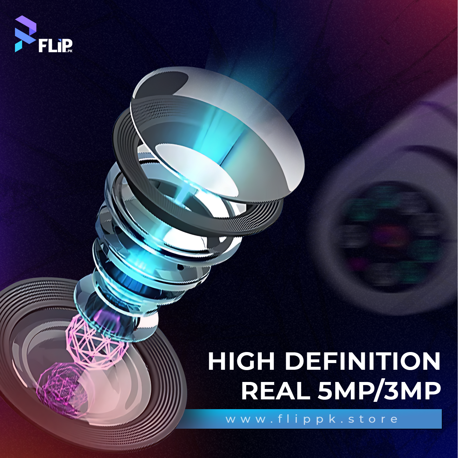 Speed-X Bulb Camera 1080p Wifi 360°