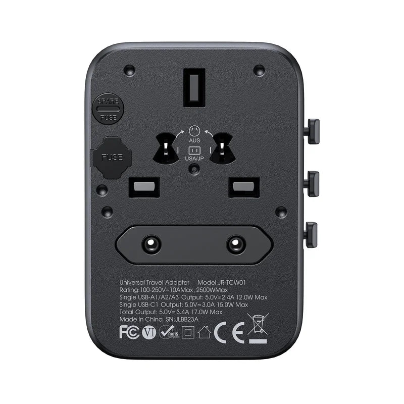 Port Universal Travel Adapter
