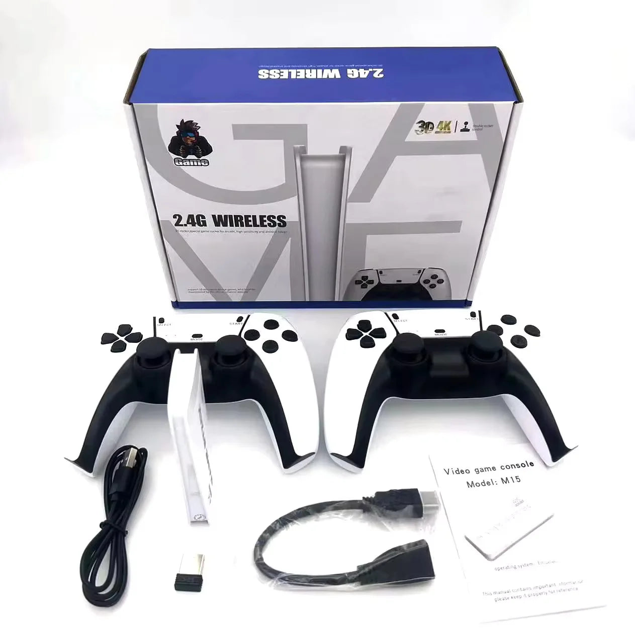 M15 64gb Video Game Stick 4k 20000+ Retro Games