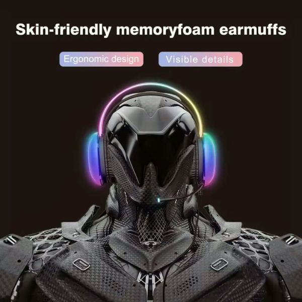 Onikuma-x25 Pro Rgb Head Beam With Mic