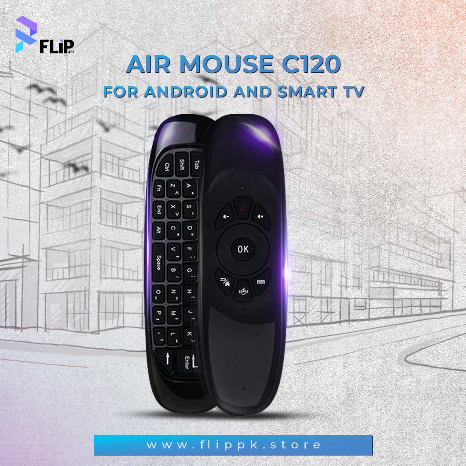 Air Mouse C120 for Android and Smart TV