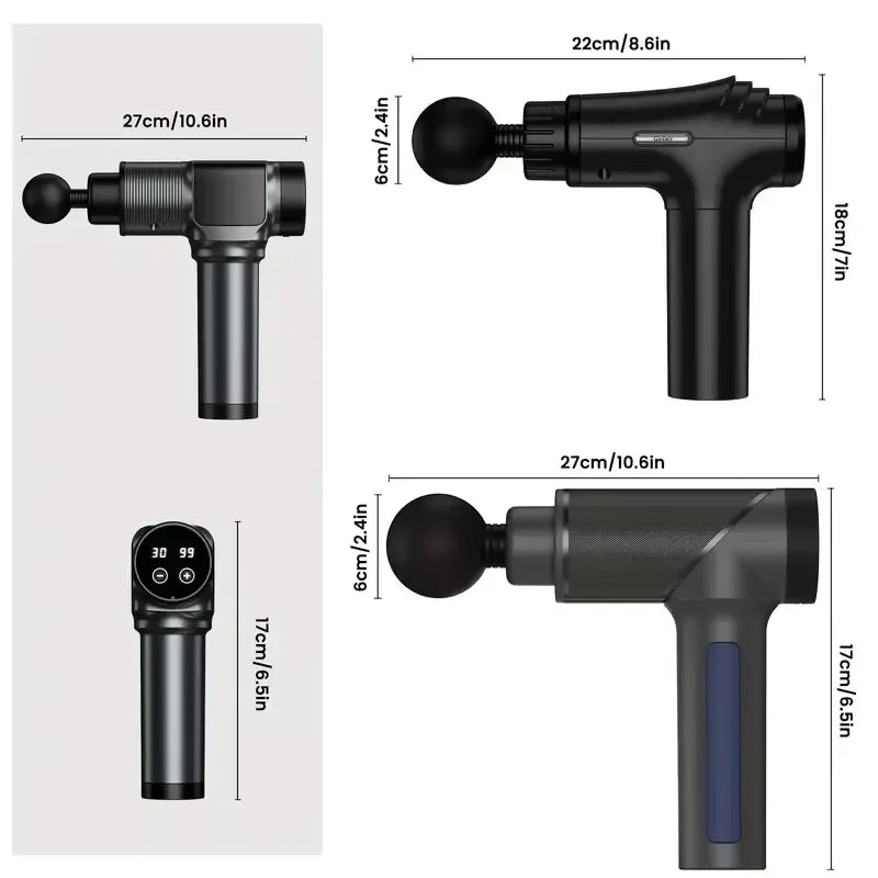 Massage Gun 4 in 1 Multi functional