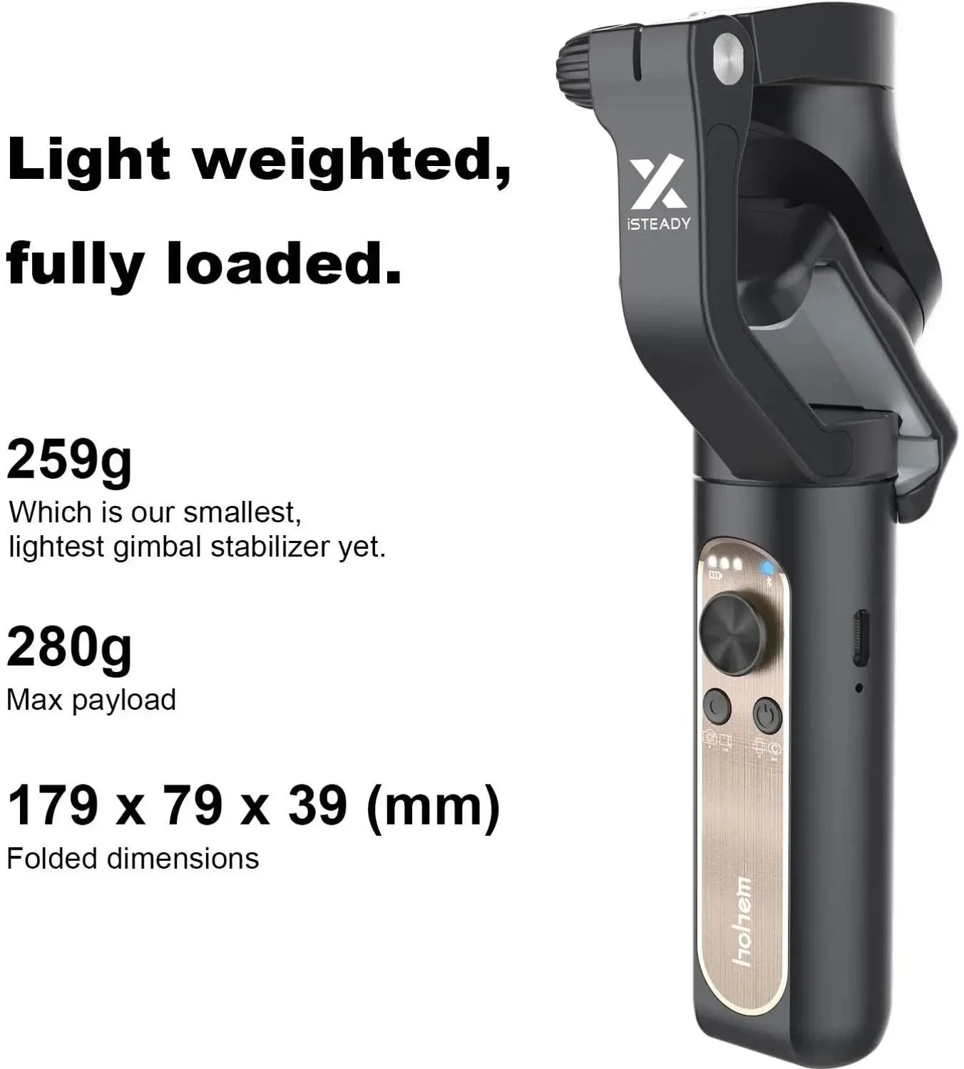 Hohem iSteady XE 3 AXIS Handheld Gimbal Stabilizer for Smartphones