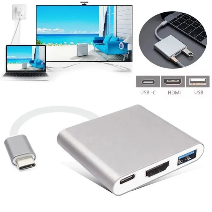 Type C 3.1 to OTG+HDMI+USB 3.0